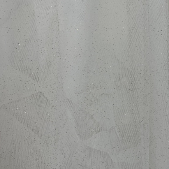 Size 7/8 Gold and White B. Darlin Ball Gown - Picture 4 of 4